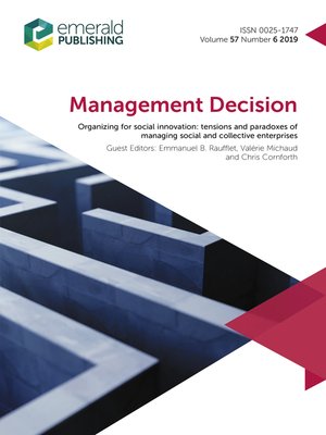 cover image of Management Decision, Volume 57, Number 6